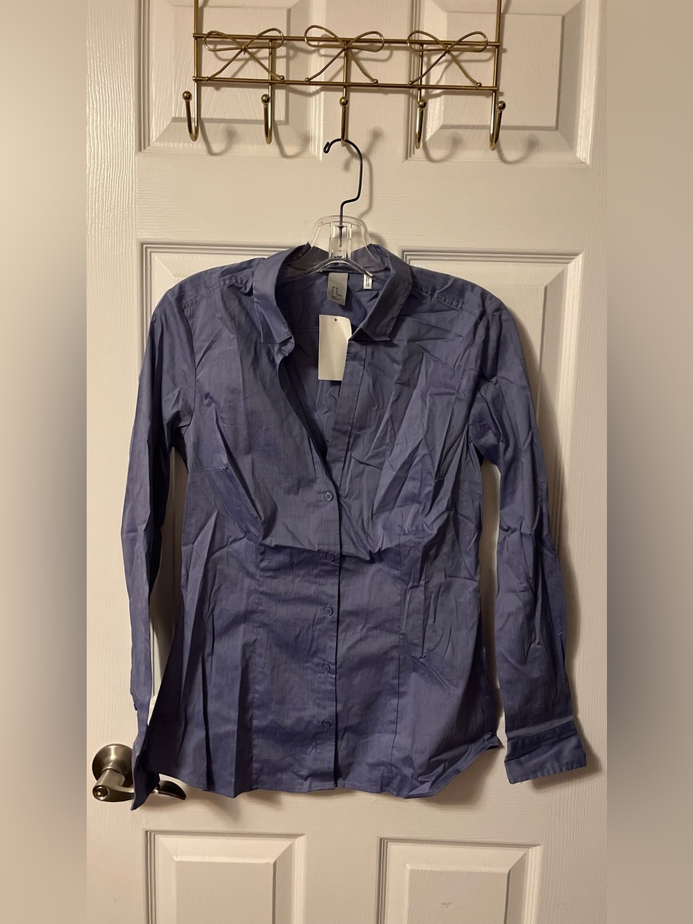 H&M Blue Button-Down Shirt